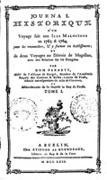 Pernety, Journal historique d'un voyage fait aux �les Malouines (1769)