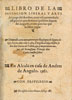 Ruy L�pez de Segura, Libro de la invenci�n liberal, y arte del juego del Axedrez (1561)